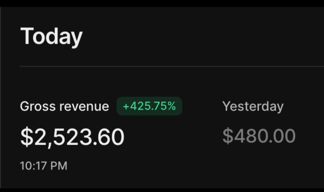 Earnings proof 8