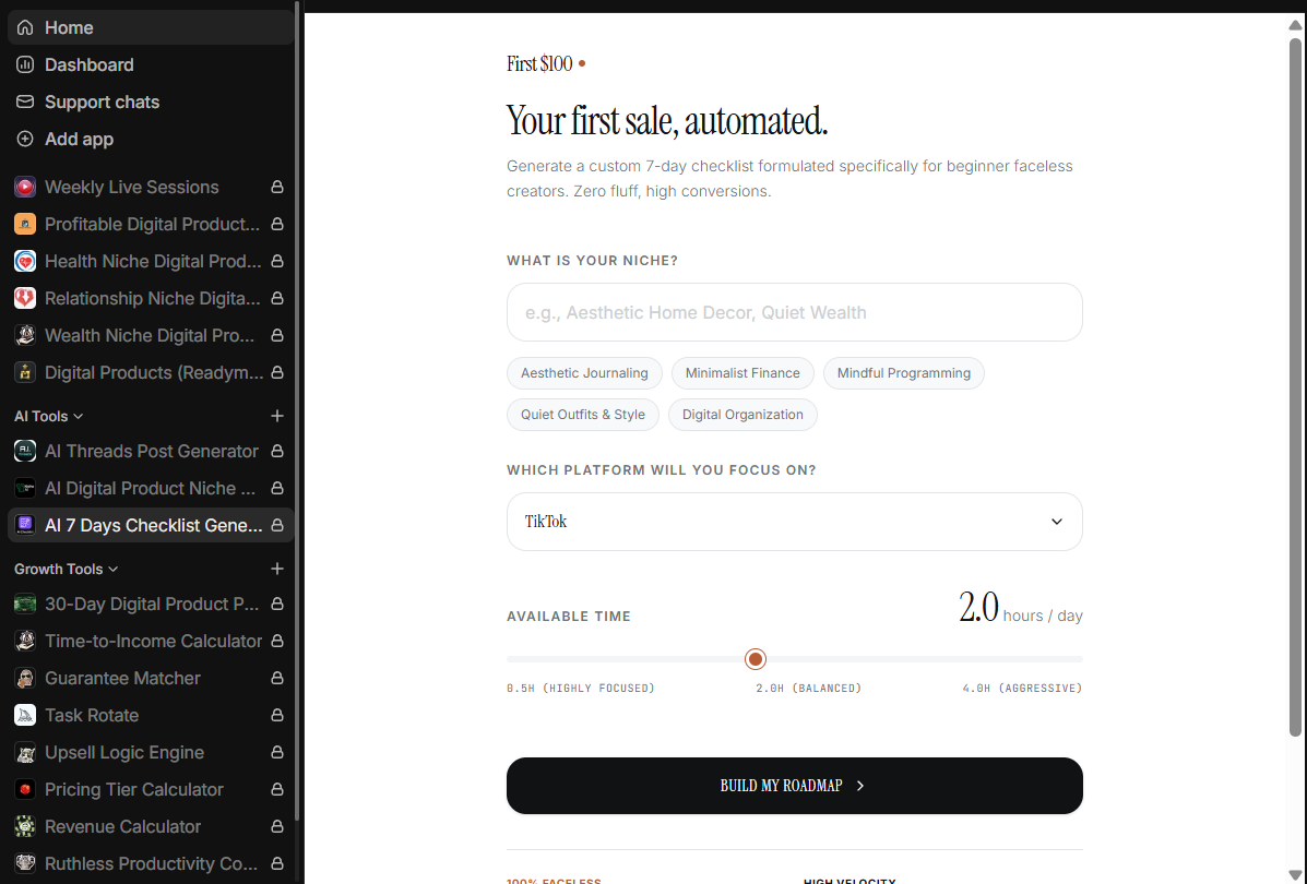My Own Custom
AI Tools For Free!